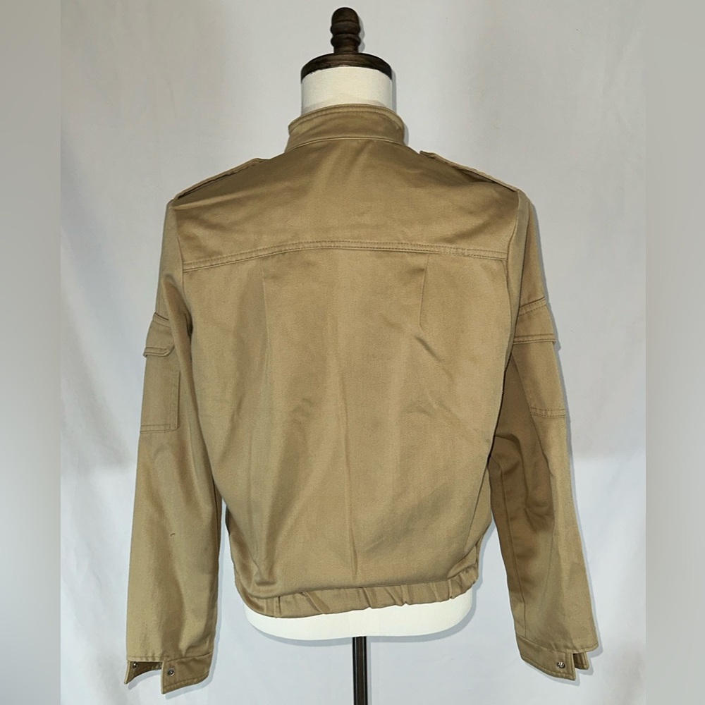 Liberty • Vintage Bomber Jacket • Khaki Size 40 - Picture 5 of 8